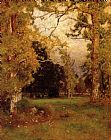 George Inness Late Afternoon painting